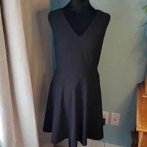 Banana Republic Fit And Flare Dress 6 Black